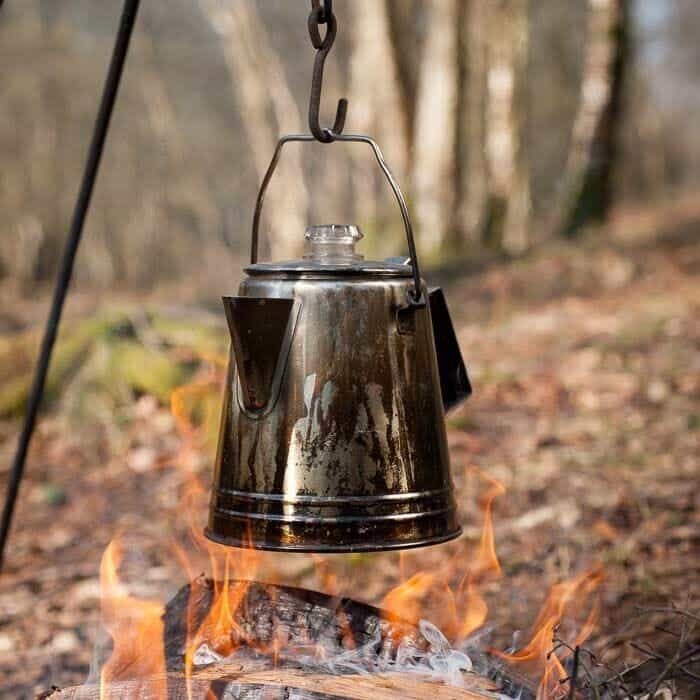 GSI Outdoors Glacier 8 Cup Percolator Campfire Coffee Maker