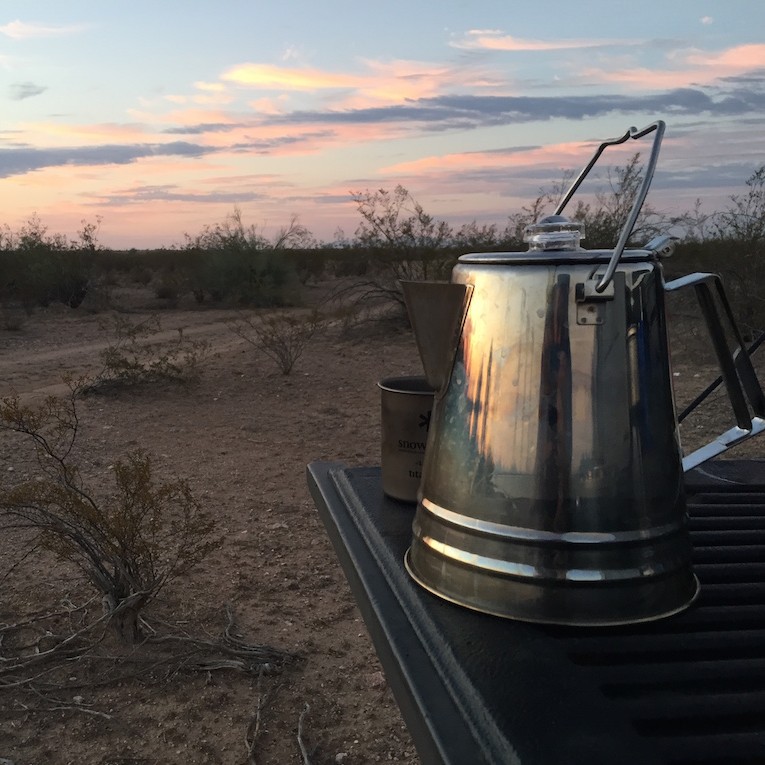 GSI Outdoors Glacier 8 Cup Percolator Campfire Coffee Maker