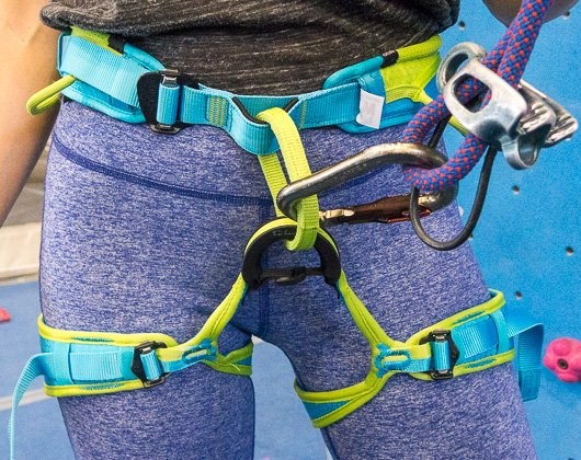 thumbnail image 2 of EDELRID Jayne Women's Climbing Harness - Adjustable Leg Loops, 4 Gear Loops, Bluesign Certified 2 of 13
