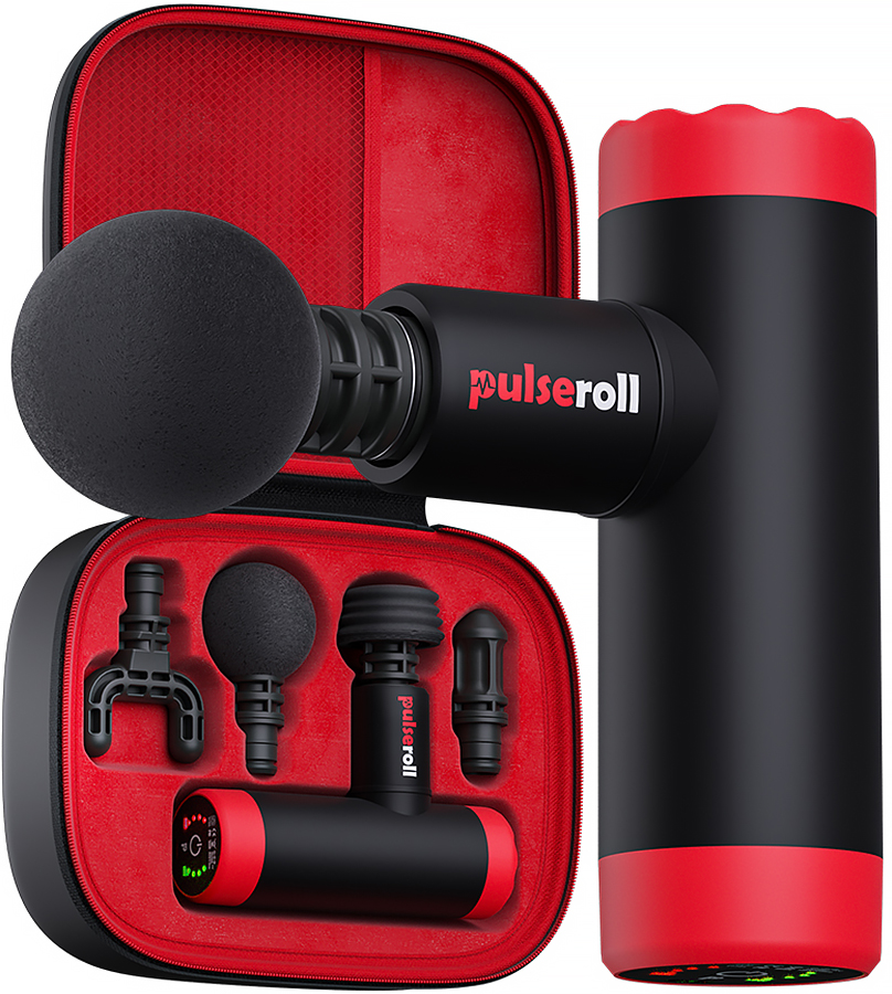 Pulseroll Mini Massage Gun Handheld Muscle Therapy Massager