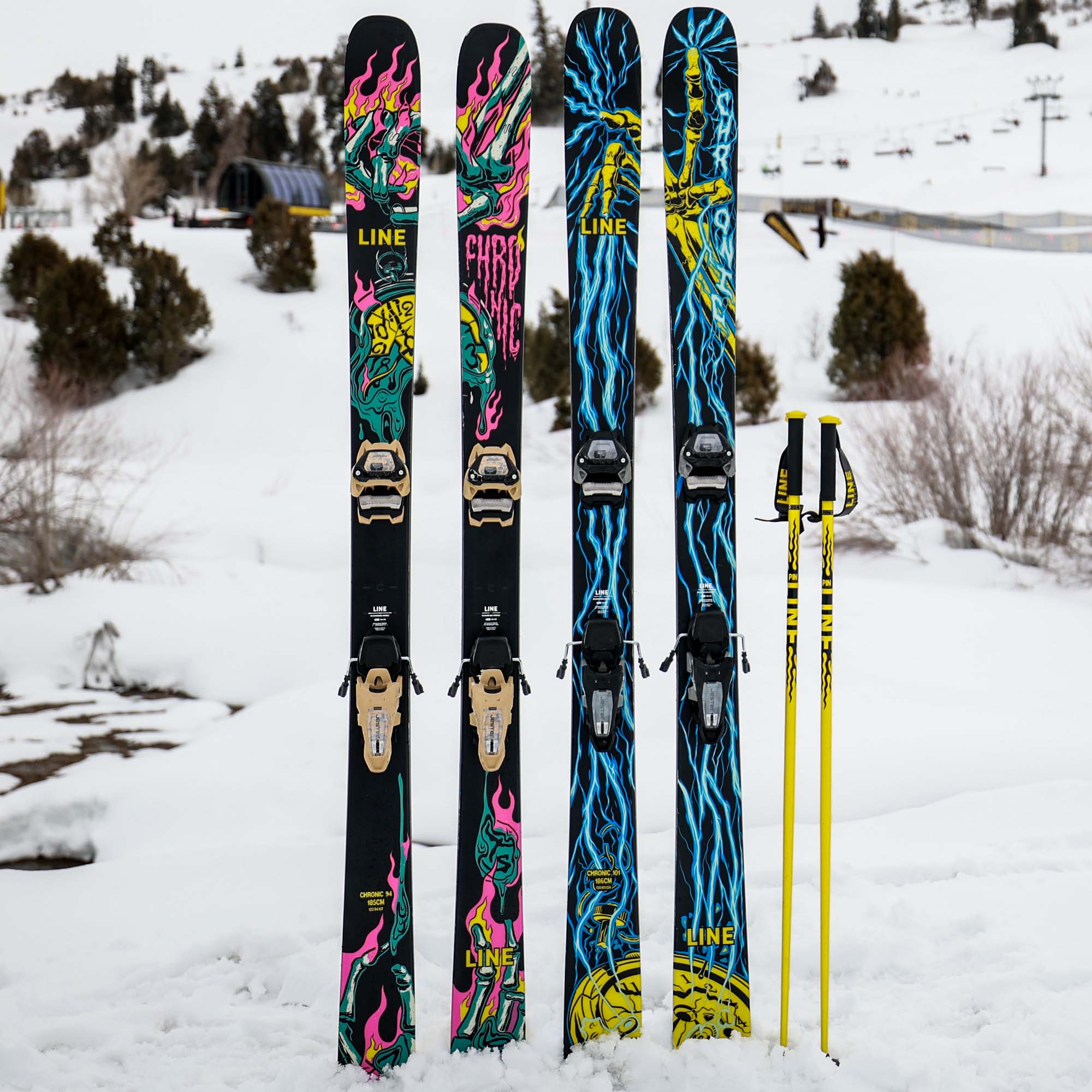 LINE Chronic 101 Skis