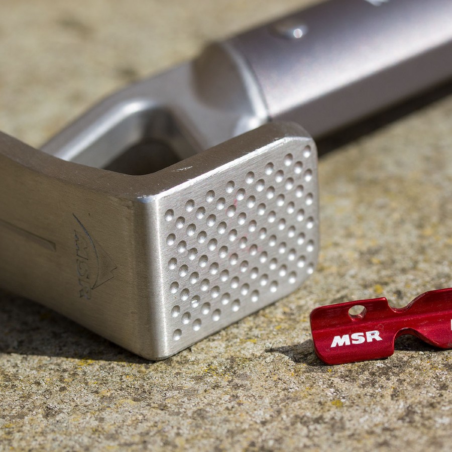 MSR Tent Stake Hammer Stainless Steel Camping Mallet