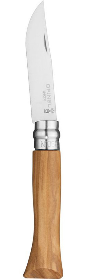 Opinel No.6 Olive Classic Original Folding Pocket Knife