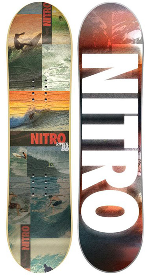 Nitro Ripper Kids Hybrid Camber Snowboard