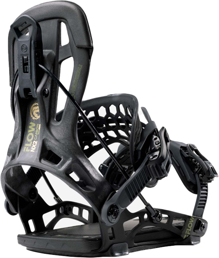 Flow NX2 Carbon Fusion Step In Snowboard Bindings