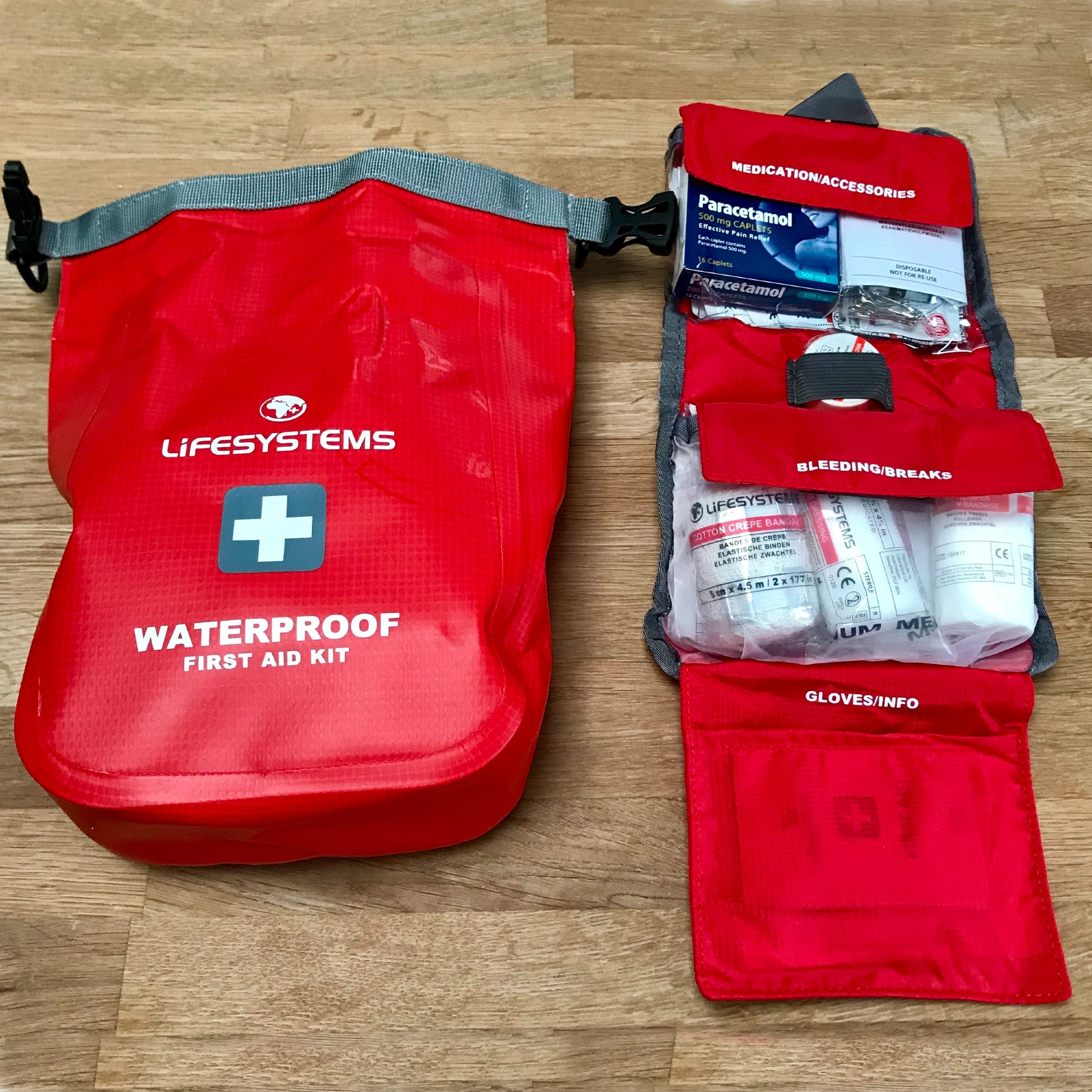 Lifesystems Waterproof Portable First Aid Kit