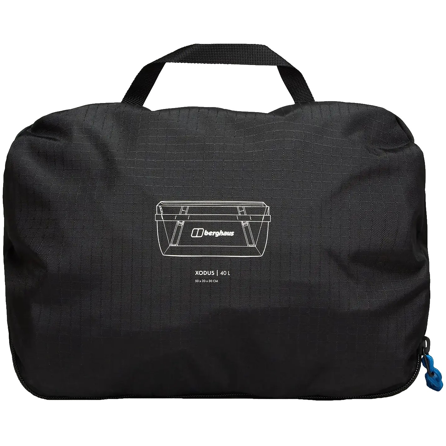 Berghaus Xodus Wheeled 100 Borsone Da Viaggio Con Ruote – 100 Litri, Nylon Riciclato, Trolley Unisex, Comparto Organizzato, Jet Black