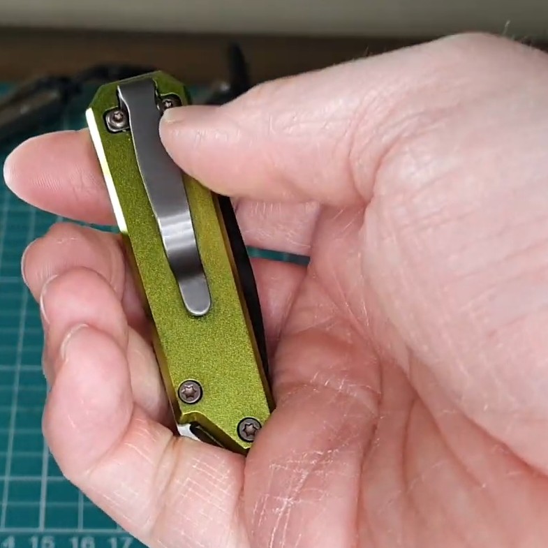 Whitby Knives Leven EDC Folding Pocket Knife + Clip