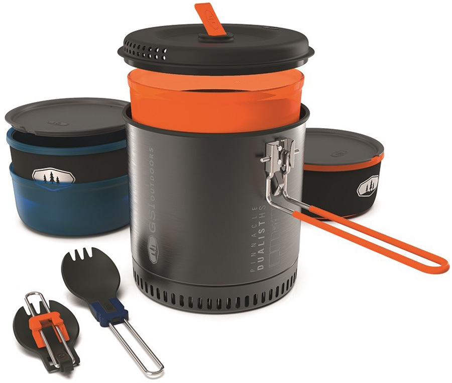 GSI Outdoors Pinnacle Dualist HS Compact Camping Cookware Set