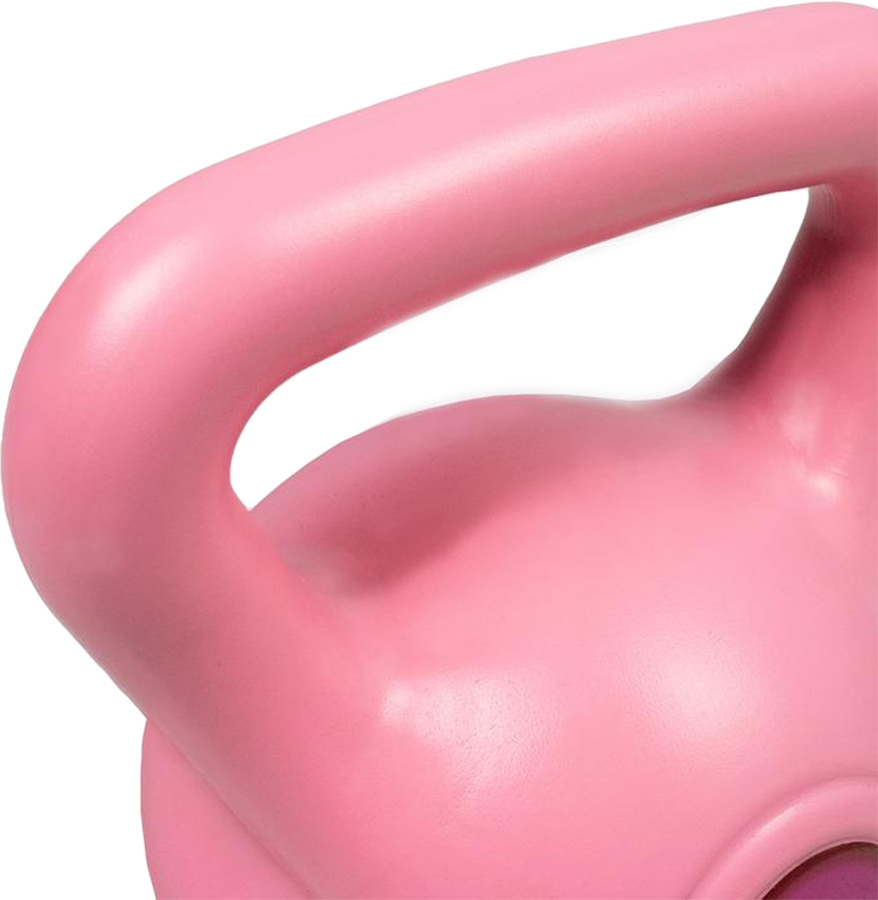 Phoenix Fitness Pink 4KG Kettlebell Exercise Weight