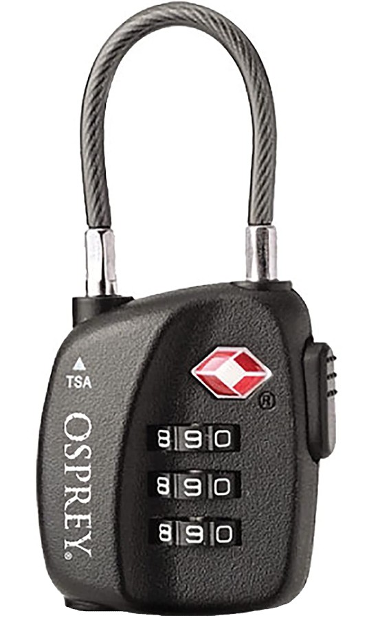 Osprey TSA 3 Dial Cable Lock