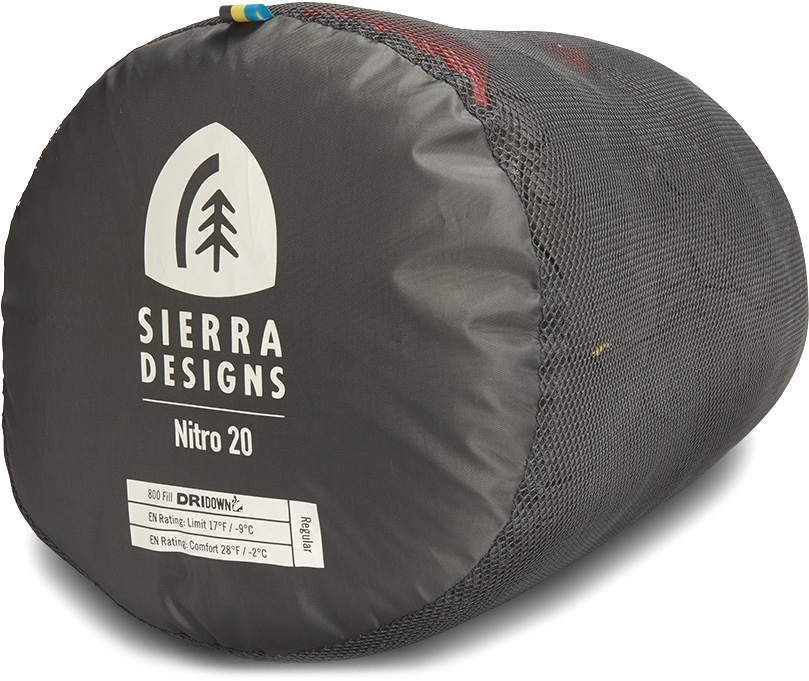 Sierra Designs Nitro 800F 20° Ultralight Down Sleeping Bag