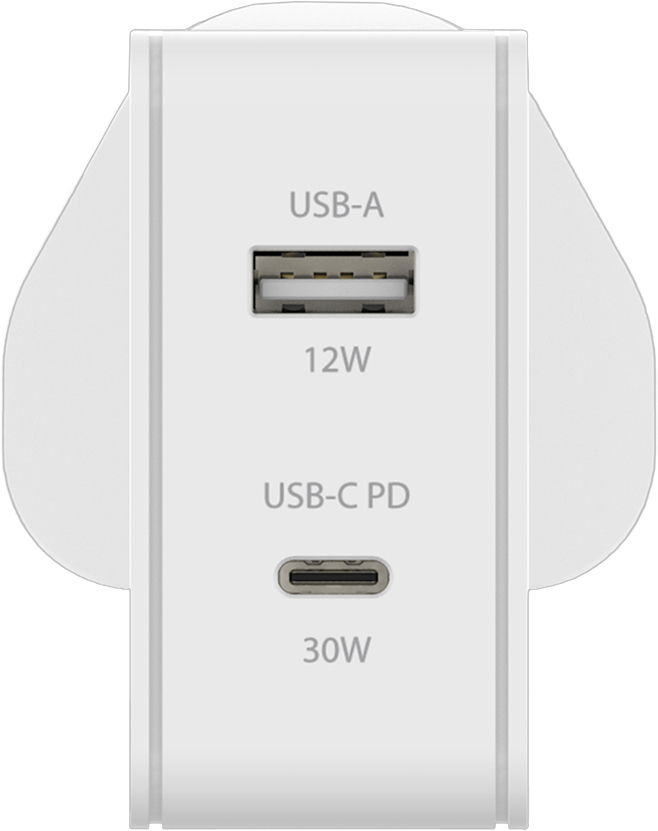 JOBY Wall Charger USB-C PD & USB-A Travel Socket