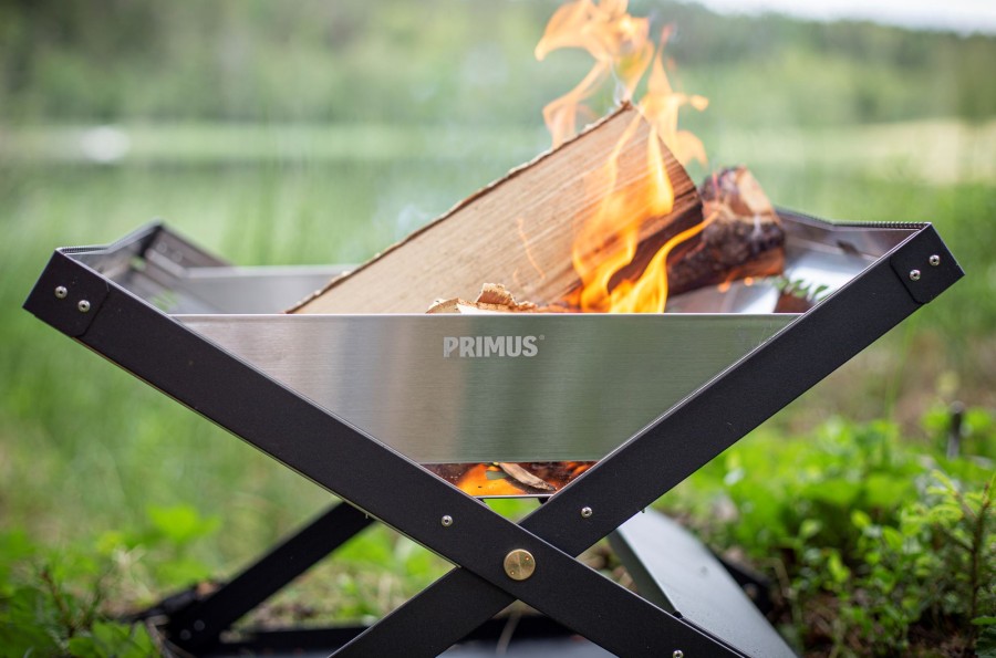 Primus Kamoto Openfire Pit Large Folding Camp Grill & Fireplace