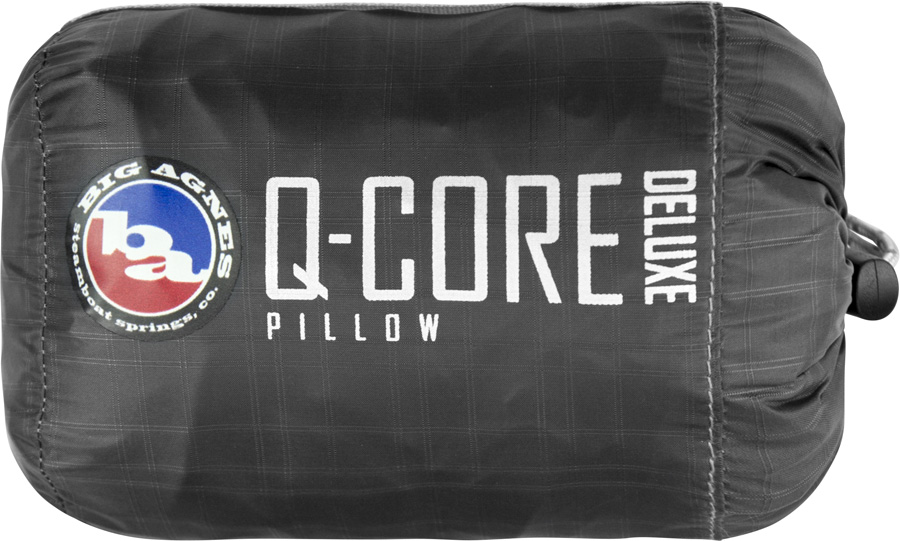 Big Agnes Q-Core Deluxe Pillow Lightweight Backpacking Pillow