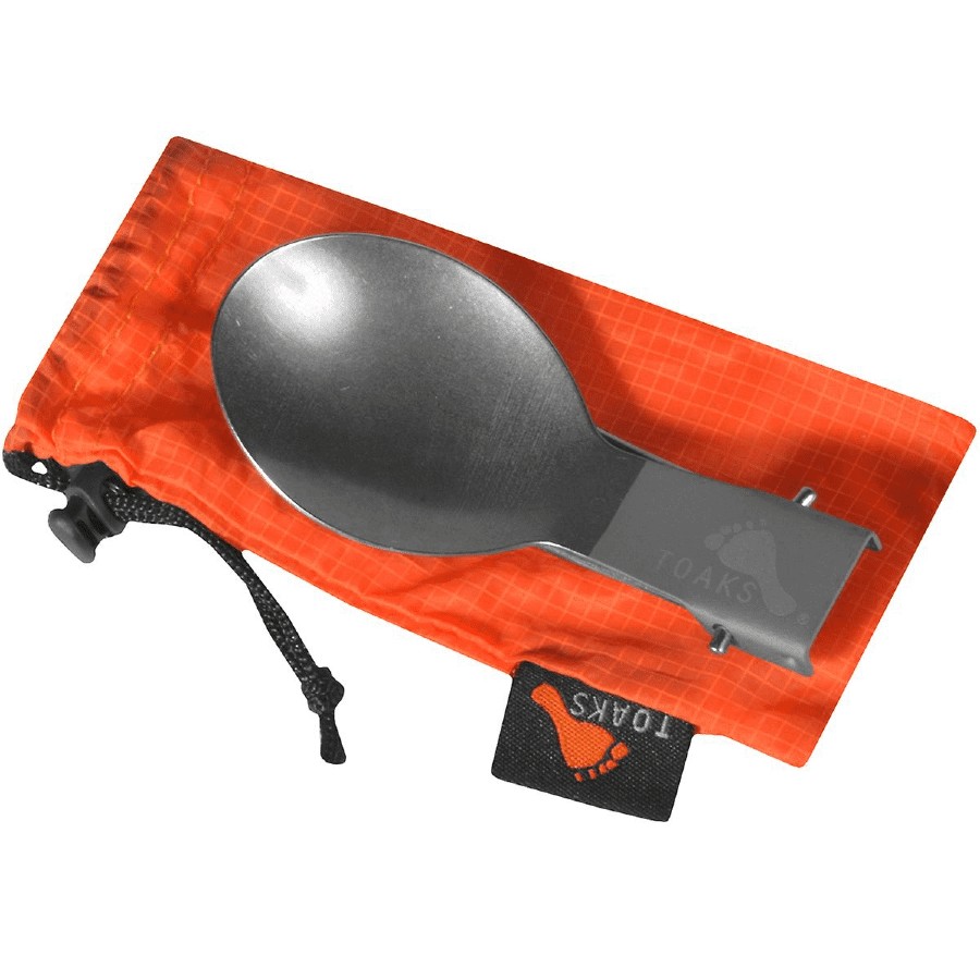 Toaks Titanium Folding Spoon Ultralight Camping Cutlery