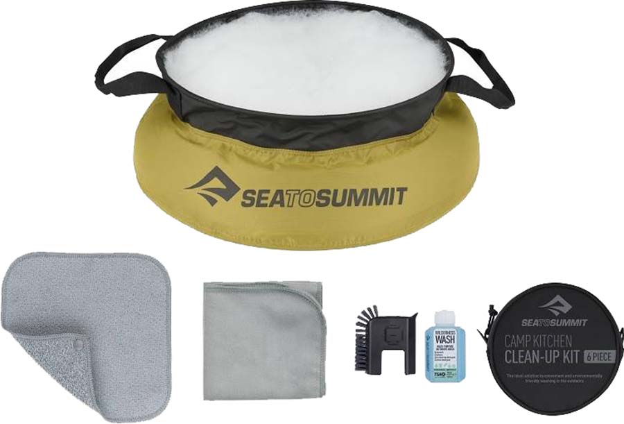 Sea to Summit Camp Kitchen Clean-Up Kit Dishwashing Set