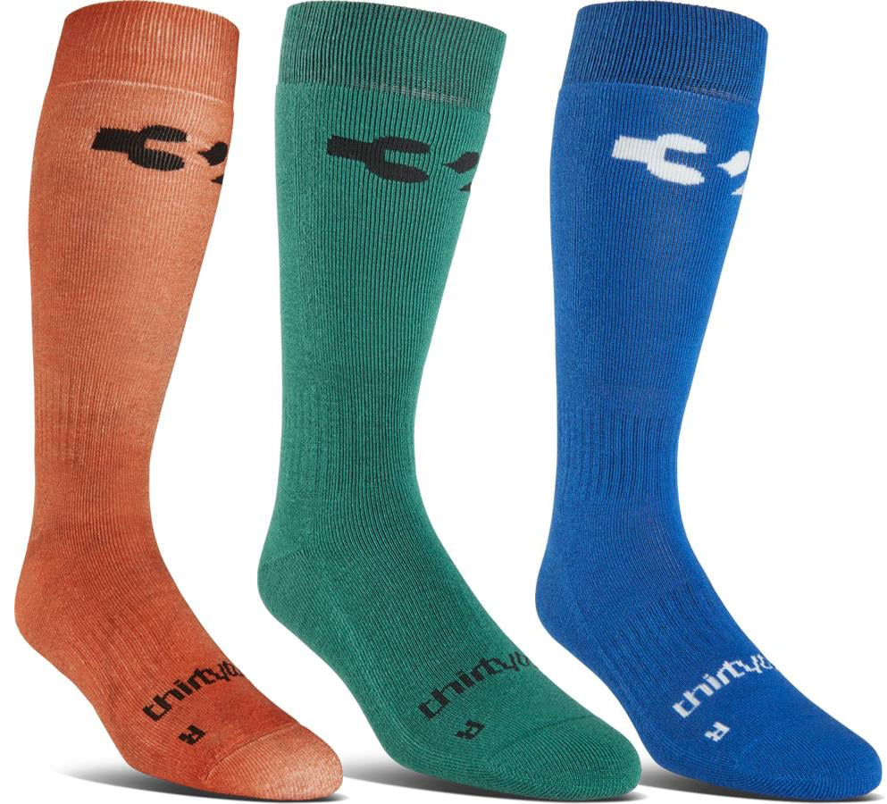 thirtytwo 3 Pack Cut Out Snowboard/Ski Socks