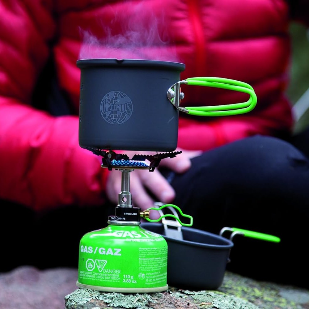 Optimus Crux Lite Solo Compact Camping Stove & Cookware