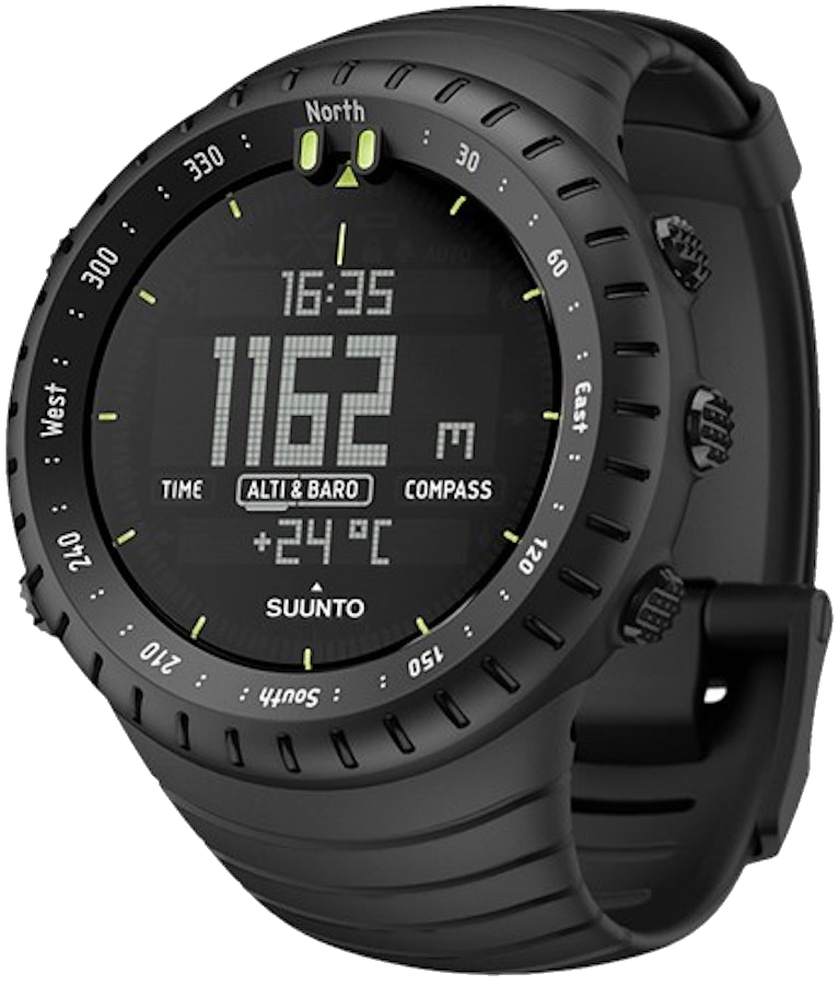 Suunto Core All Black Multisport Compass Smartwatch