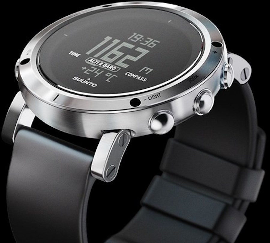 Suunto Core Brushed Steel Multisport Compass Smartwatch