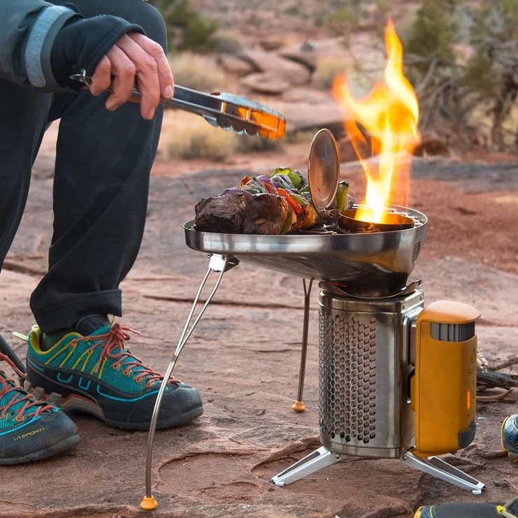 BioLite Campstove 2+ Woodburning Stove & USB Charger 