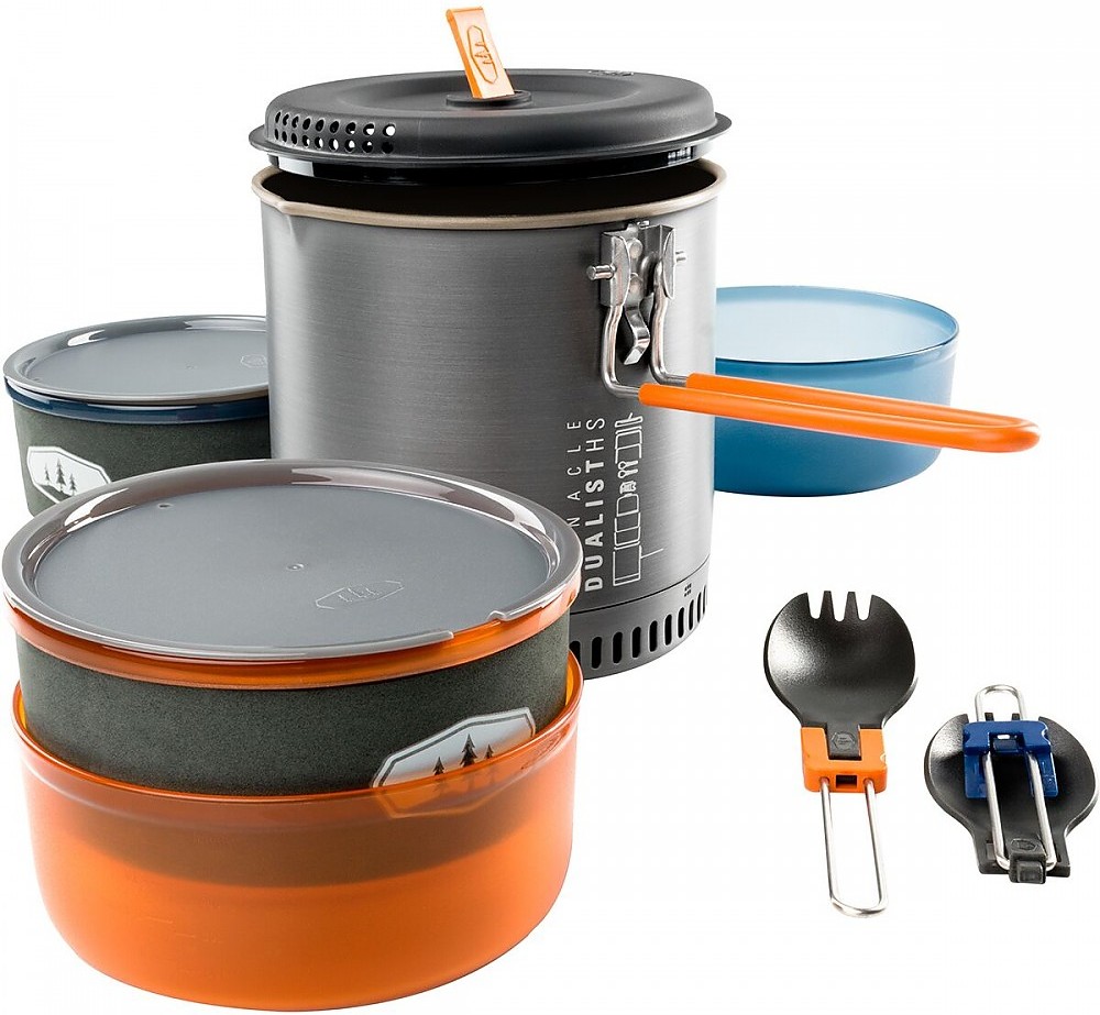 GSI Outdoors Pinnacle Dualist 2 Compact 2-Person Cookset