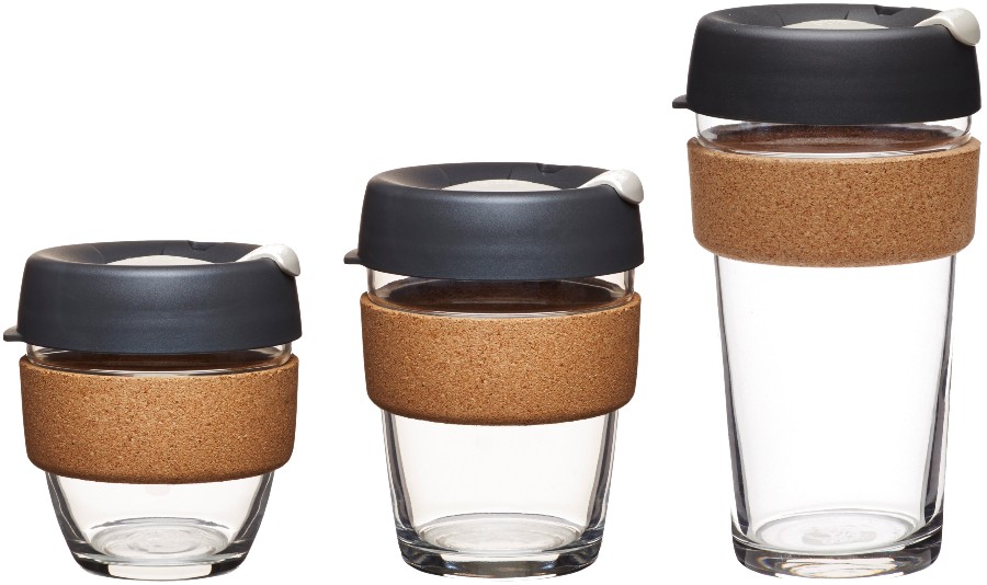 KeepCup Brew Cork Glass Reusable Tea/Coffee Cup