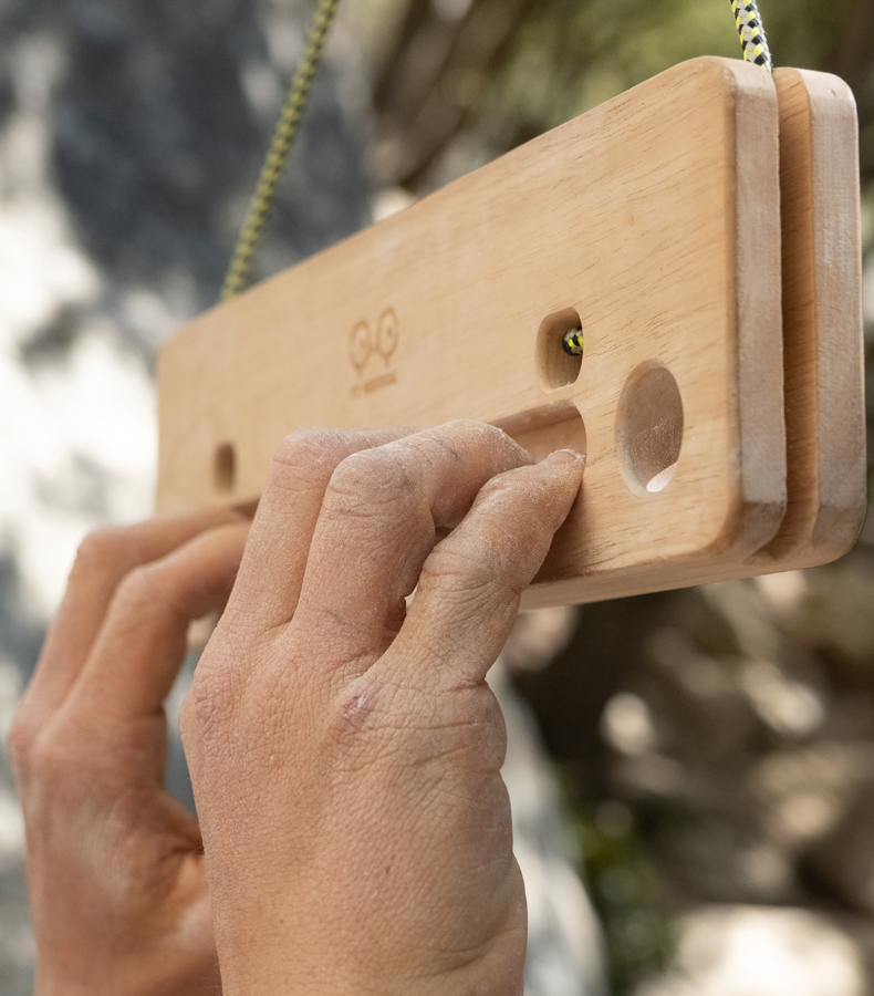 Y&Y TravelBoard Wooden Climbing Training Hangboard
