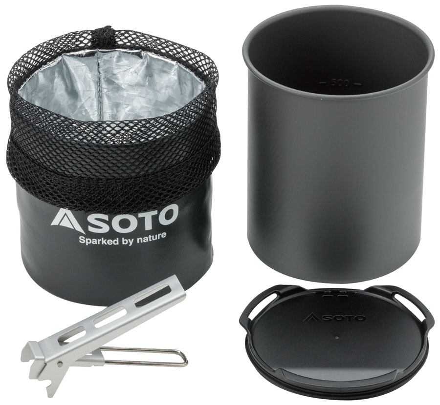 Soto Thermolite Pot Set Lightweight Backpacking Cookware