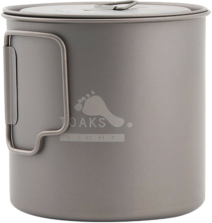 Toaks Light Titanium Pot POT-650-L Ultralight Camping Cookware