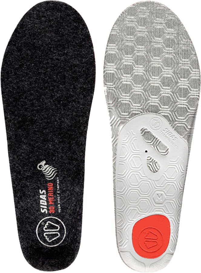 Sidas Winter 3D Merino Snowboard/Ski Boot Insoles