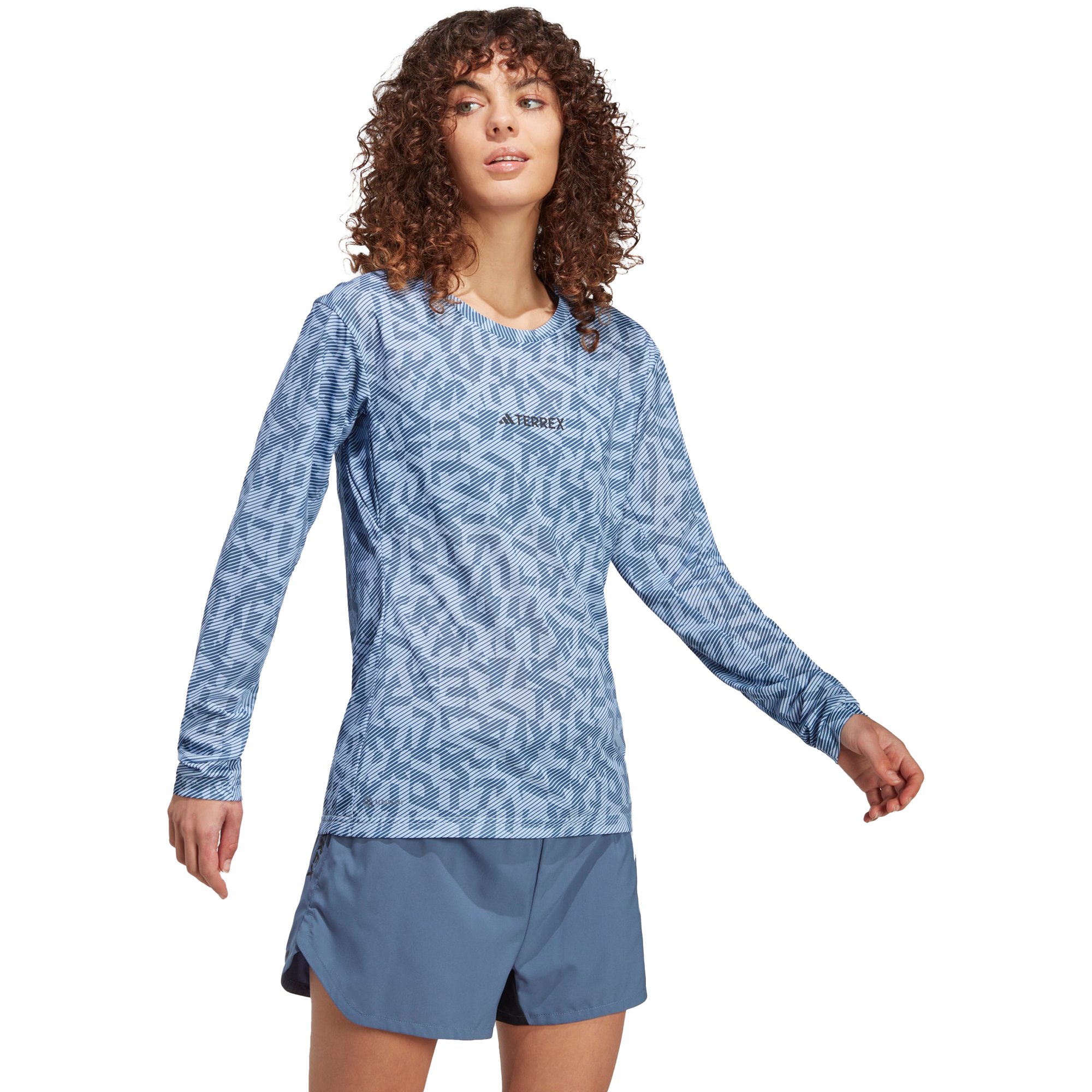 Adidas Terrex Trail Long Sleeve GFX Women's T-Shirt 