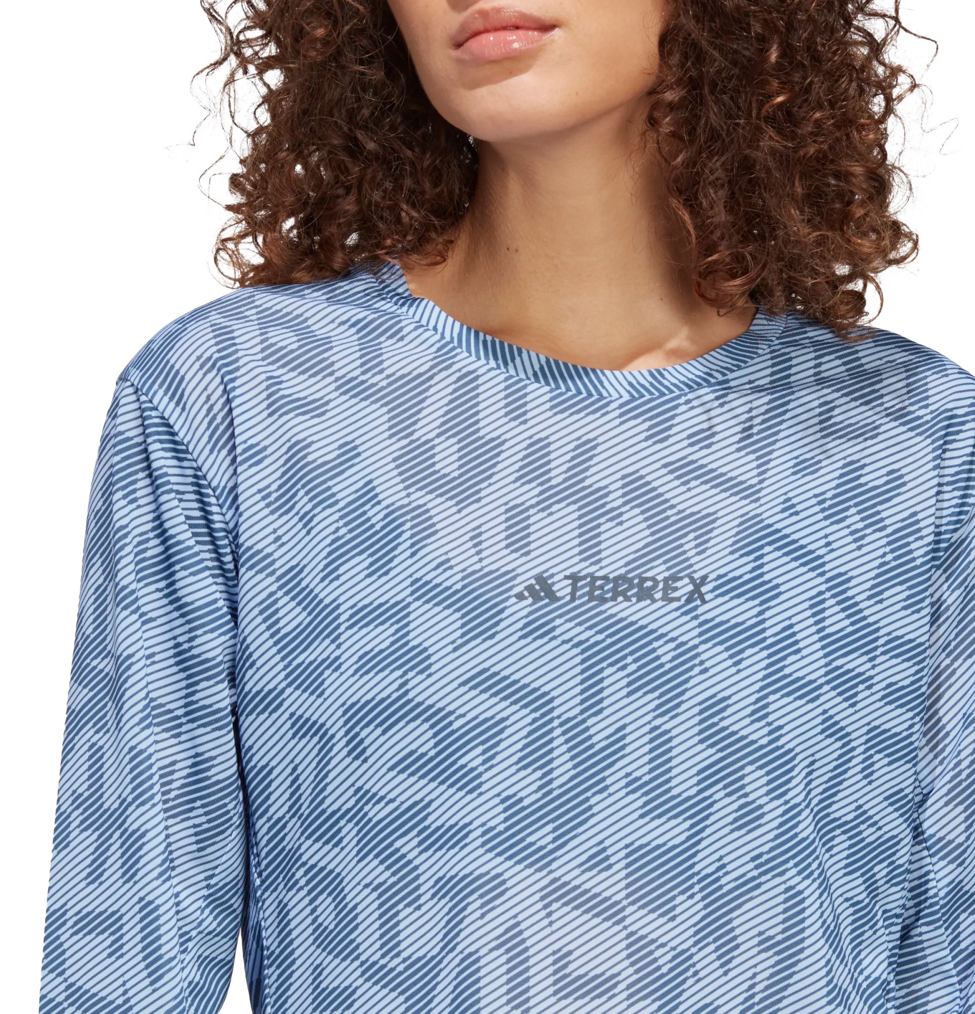 Adidas Terrex Trail Long Sleeve GFX Women's T-Shirt 