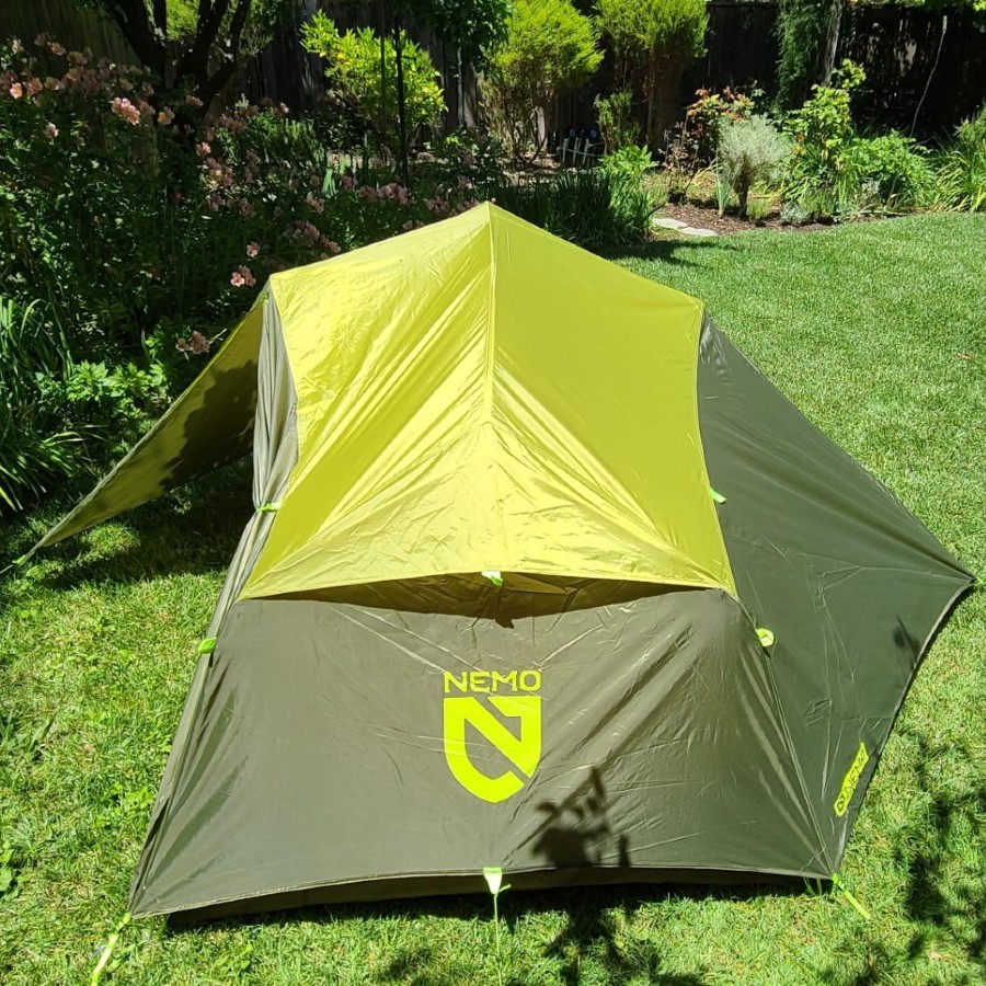 Nemo Aurora 3 Lightweight Camping Tent + Footprint