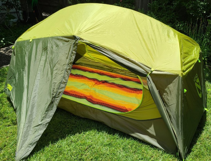 Nemo Aurora 3 Lightweight Camping Tent + Footprint