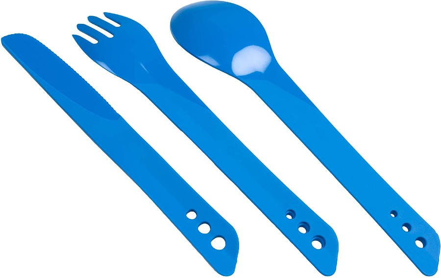 Lifeventure Ellipse Cutlery Set Compact Travel Cutlery