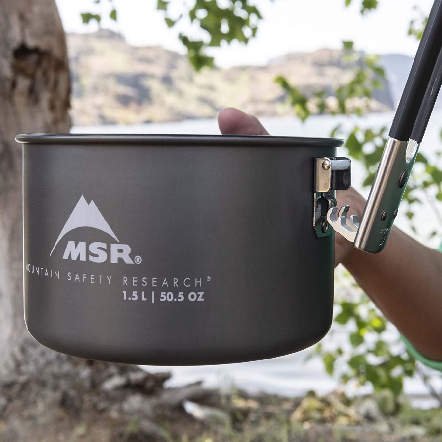 MSR Ceramic 2-Pot Set Compact Camping Cookware