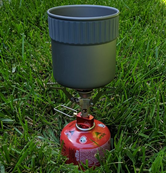 MSR Pocket Rocket 2 Mini Stove Kit  Camping Stove & Cookware Set