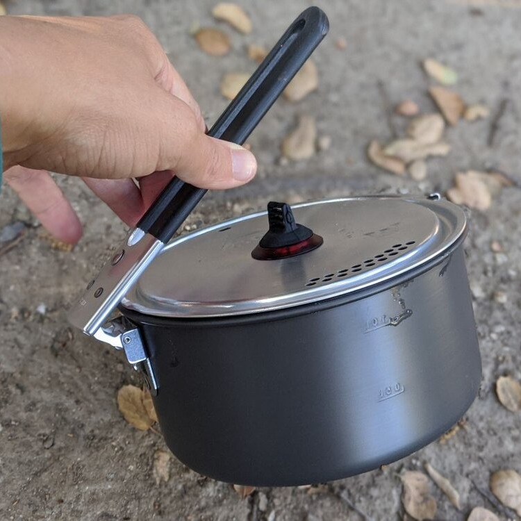 MSR Ceramic Solo Pot Lightweight Backpacking Cookware