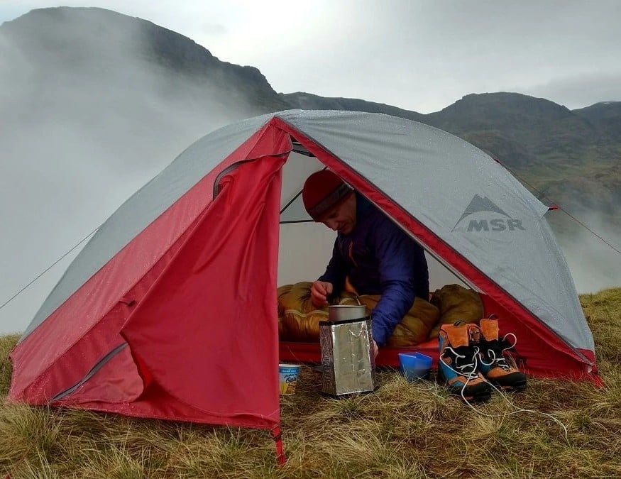 MSR Elixir 1 V2 Tent Solo Backpacking Shelter