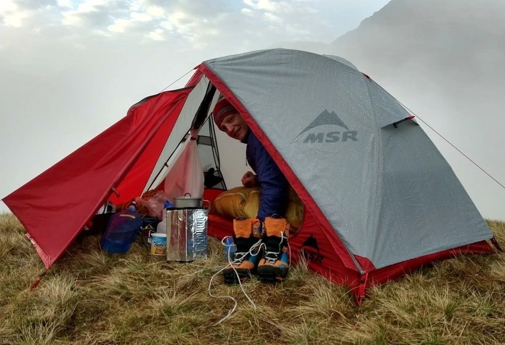 MSR Elixir 1 V2 Backpacking Tent with Footprint