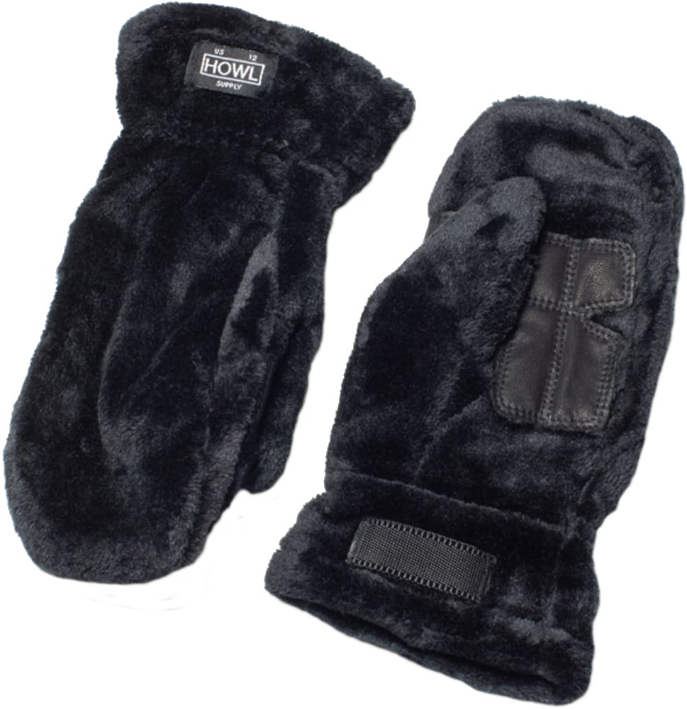 Howl Network Ski/Snowboard Mitts with Fleece Liner
