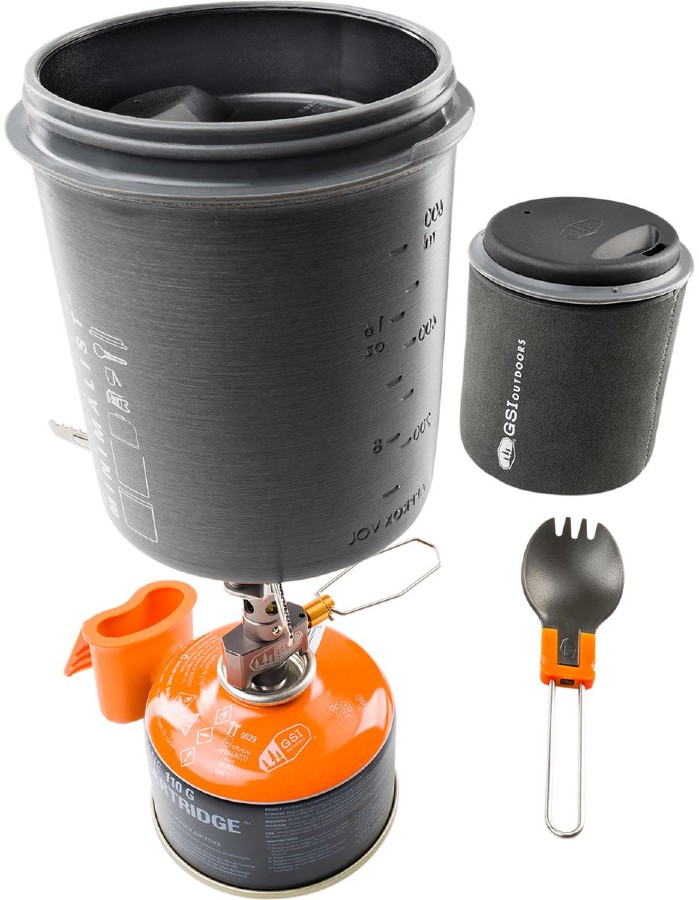 GSI Outdoors Halulite Minimalist Compact Camping Cookset