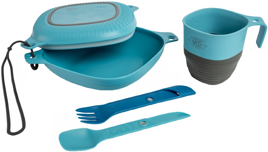UCO 6-Piece Mess Kit Camping Tablewear + Cutlery