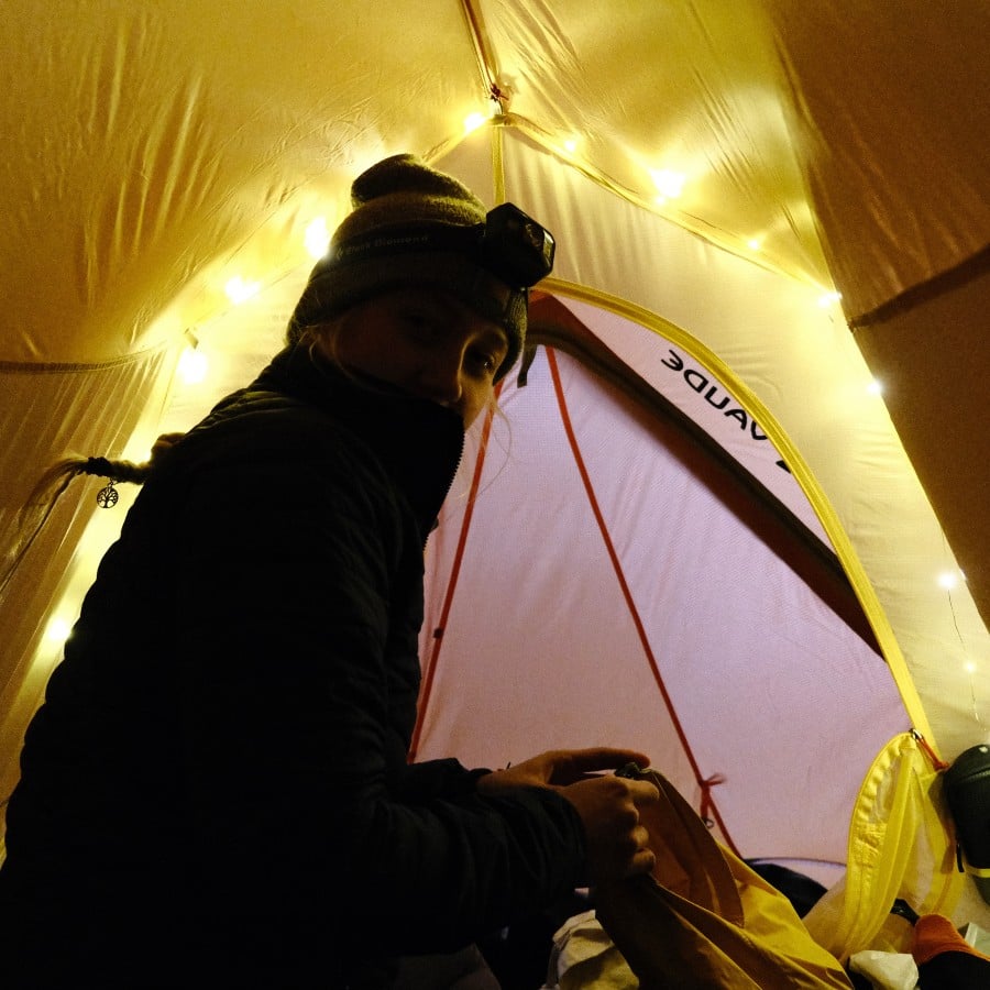 Vaude Hogan UL 2P + Footprint Ultralight Hiking Tent