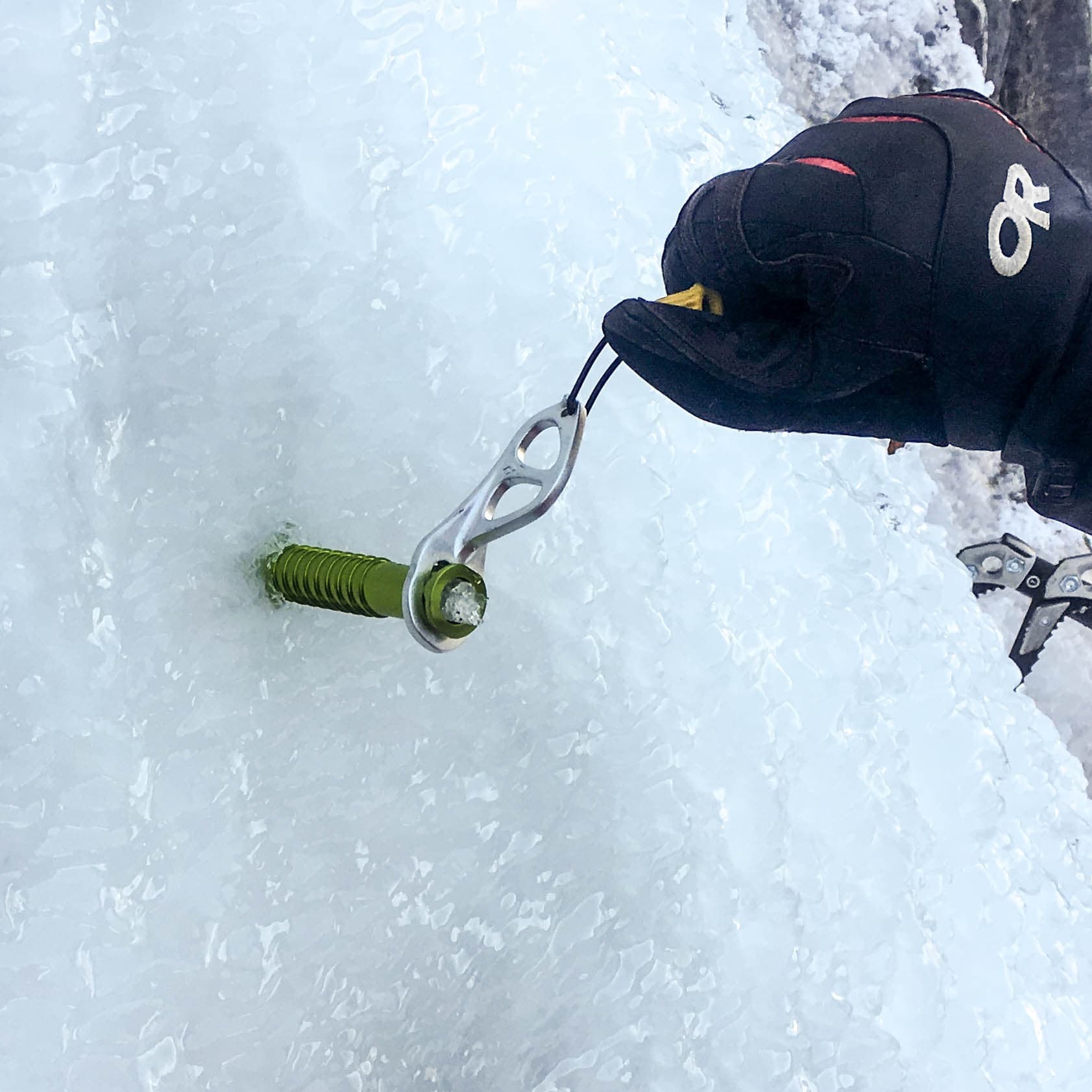 Black Diamond Ultra Light Ice Screw Ice Climbing Anchor