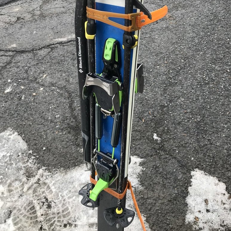 Black Diamond Ski Strap Elasticated Rubber Ski Tie