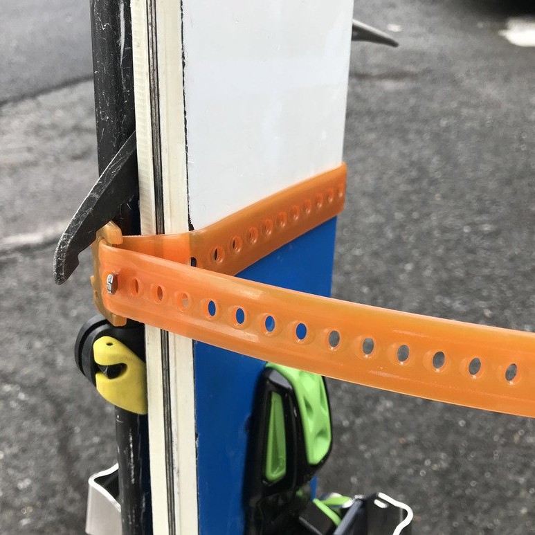 Black Diamond Ski Strap Elasticated Rubber Ski Tie