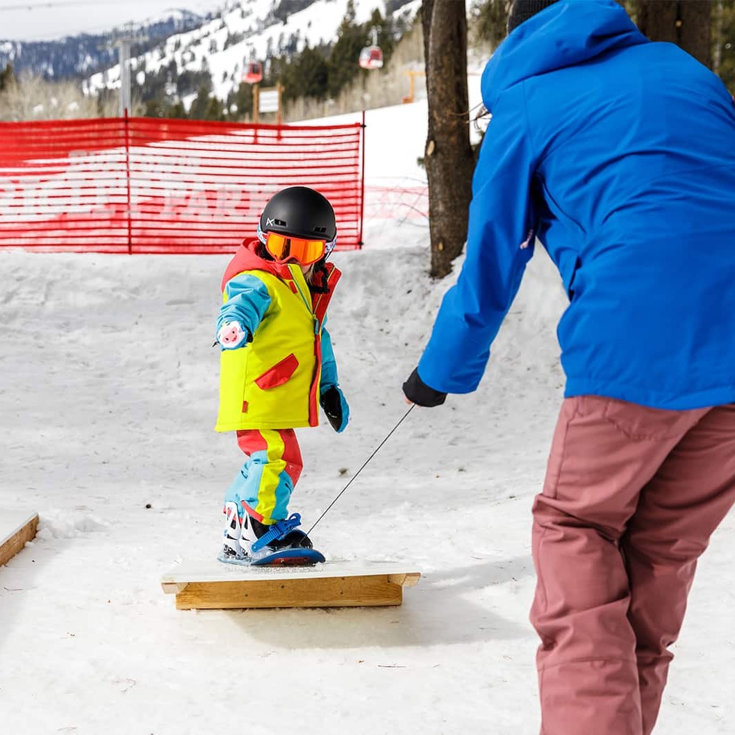 Burton Riglet Reel System Kid's Snowboard Leash/Pull/Tow